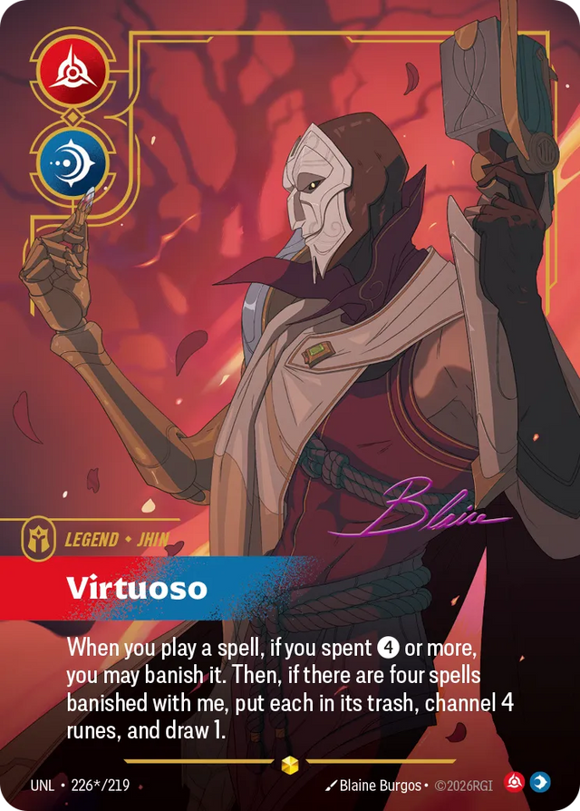 Riftbound Legend: Jhin – Virtuoso