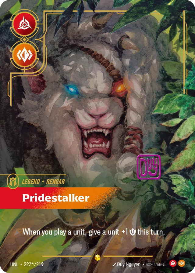 Riftbound Legend: Rengar – Pridestalker