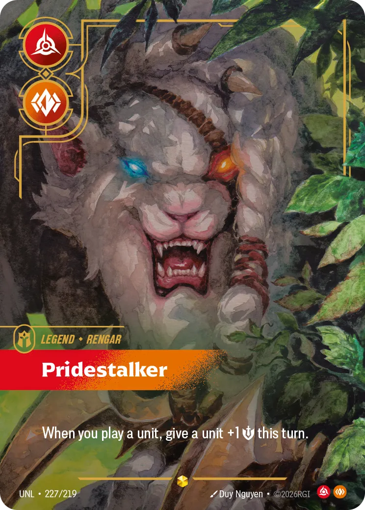 Riftbound Legend: Rengar – Pridestalker