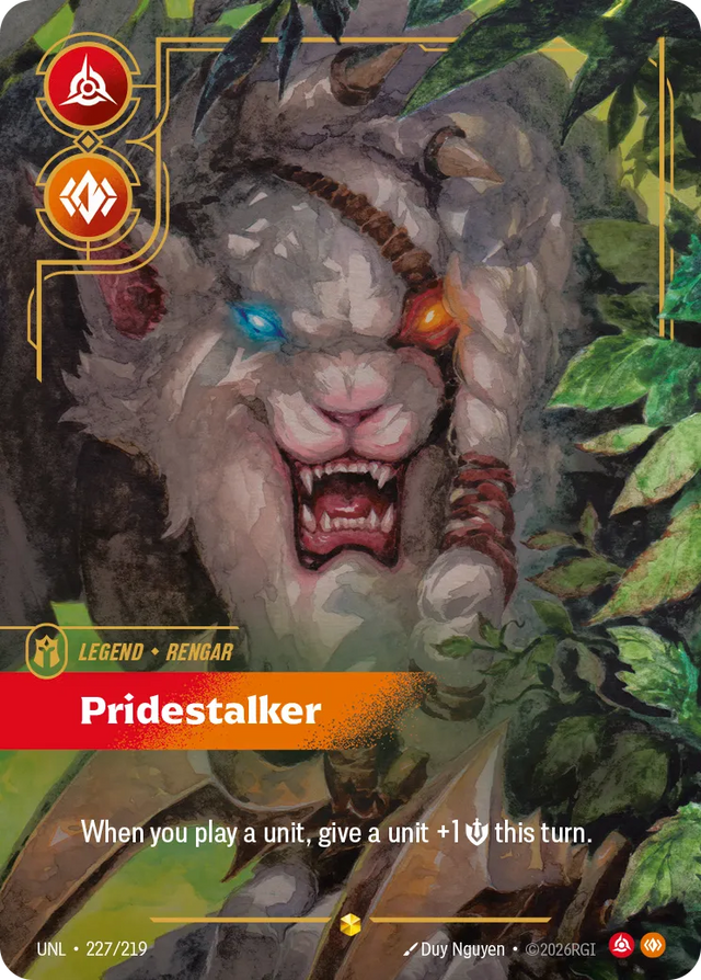 Riftbound Legend: Rengar – Pridestalker