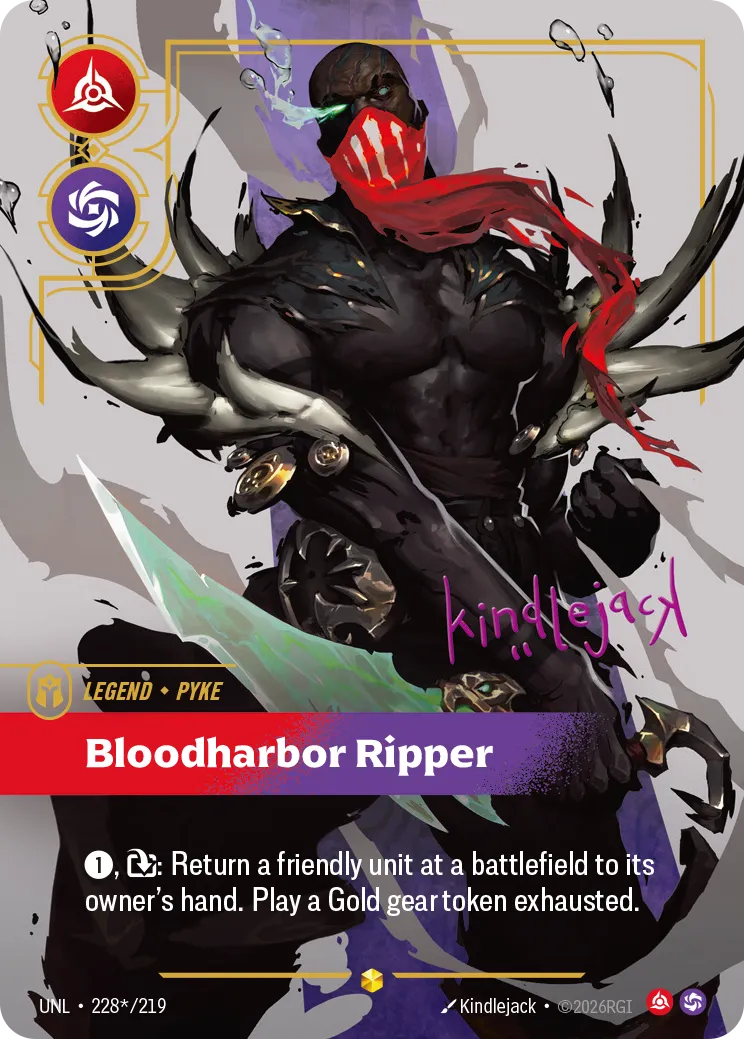 Riftbound Legend: Pyke – Bloodharbor Ripper