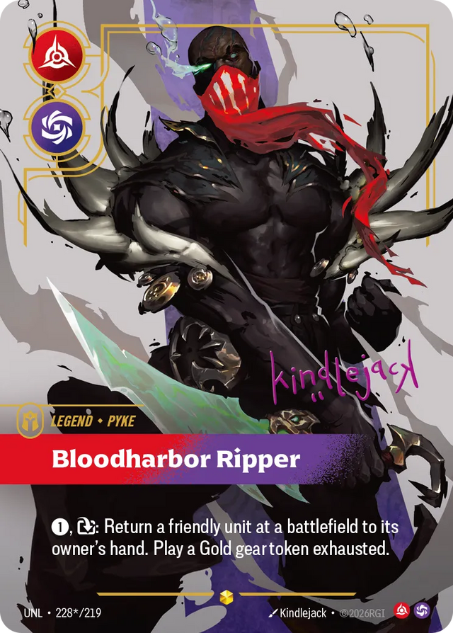 Riftbound Legend: Pyke – Bloodharbor Ripper