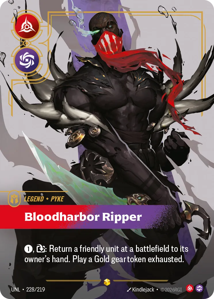 Riftbound Legend: Pyke – Bloodharbor Ripper