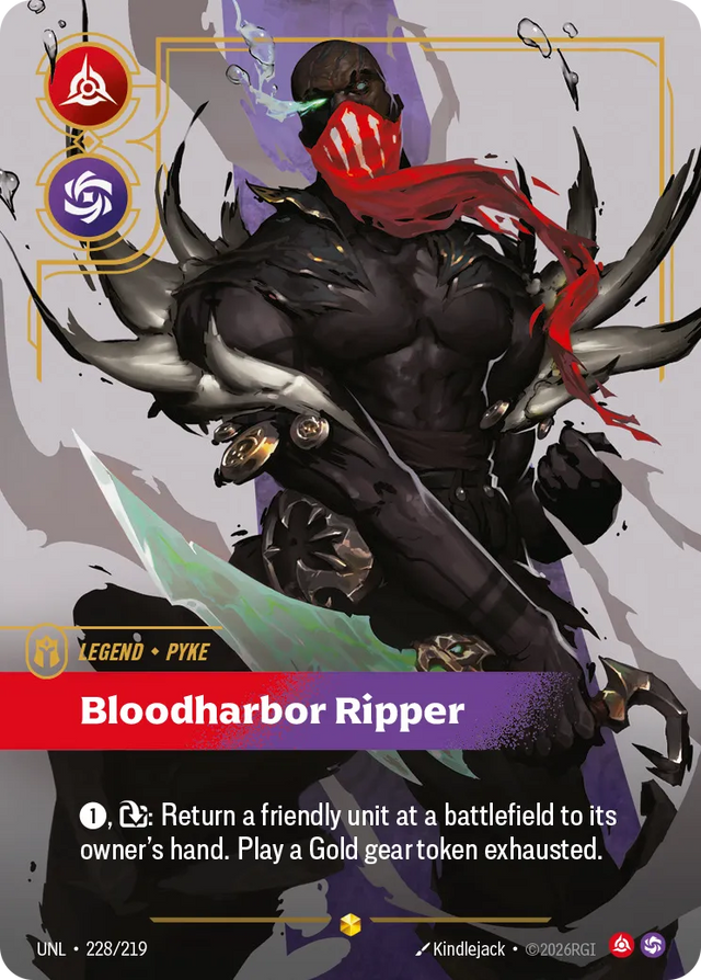 Riftbound Legend: Pyke – Bloodharbor Ripper