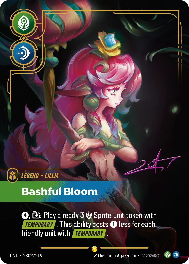 Riftbound Legend: Lillia – Bashful Bloom