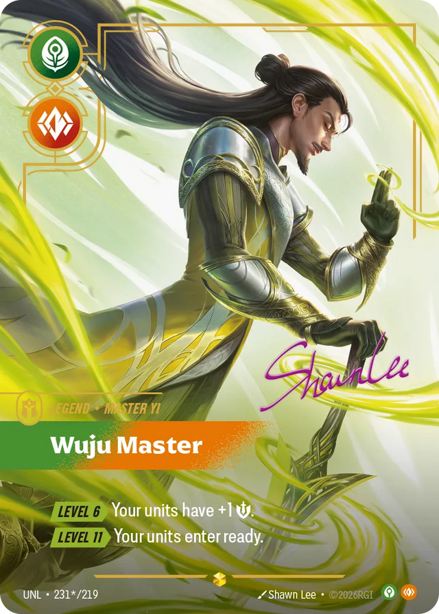 Riftbound Legend: Master Yi – Wuju Master