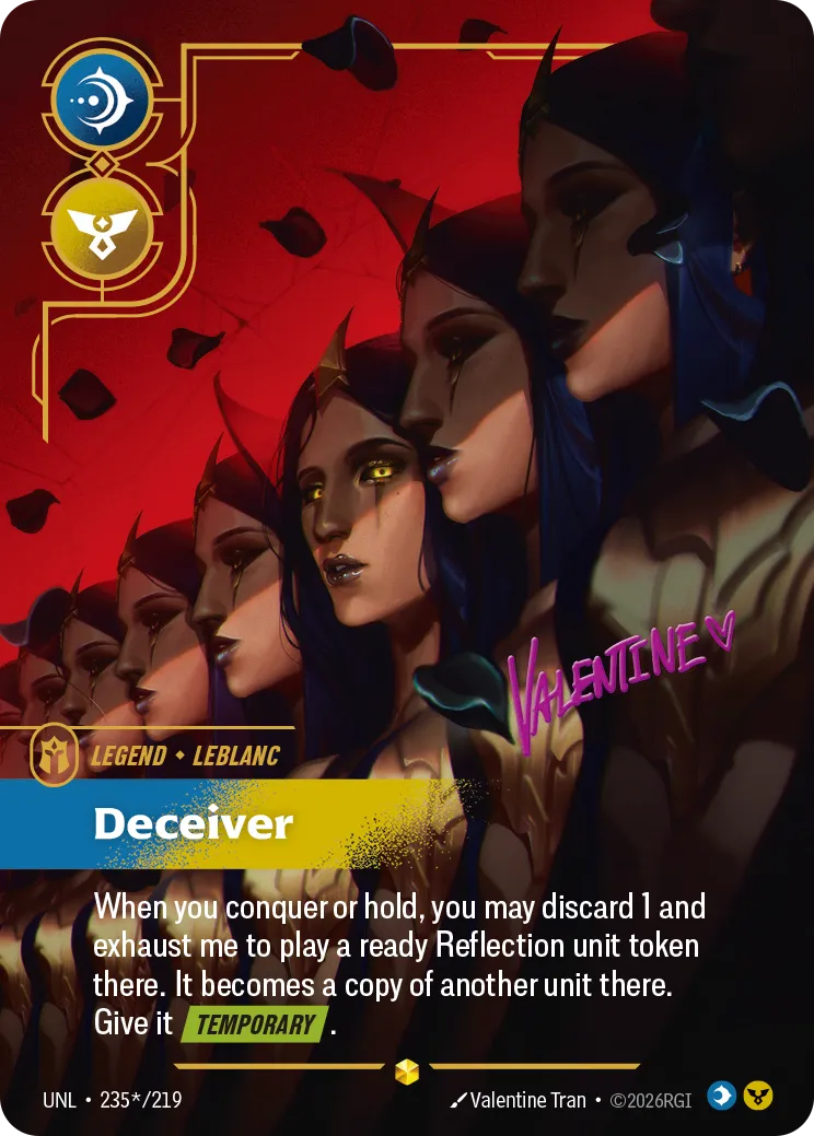 Riftbound Legend: LeBlanc – Deceiver