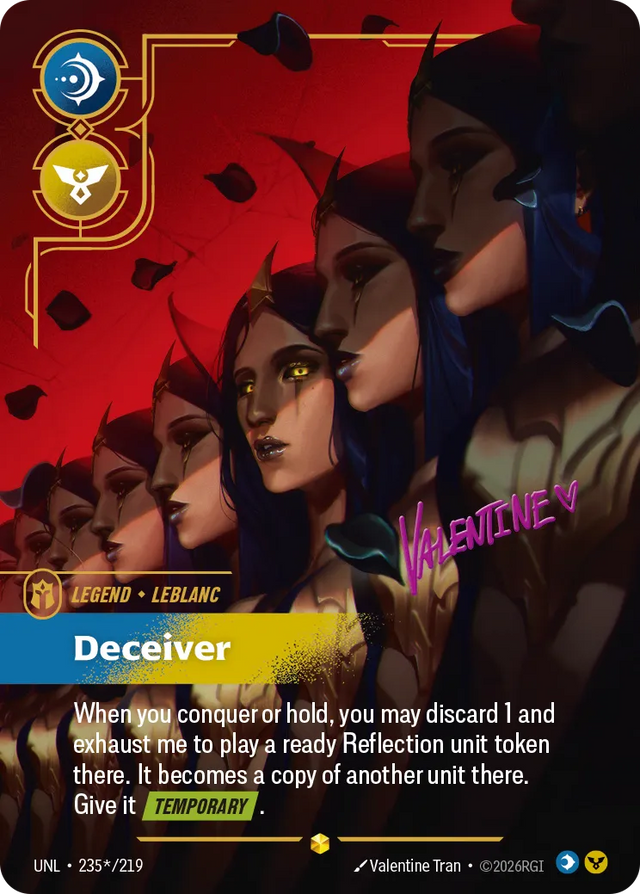 Riftbound Legend: LeBlanc – Deceiver