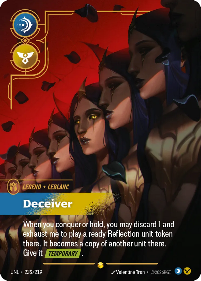 Riftbound Legend: LeBlanc – Deceiver