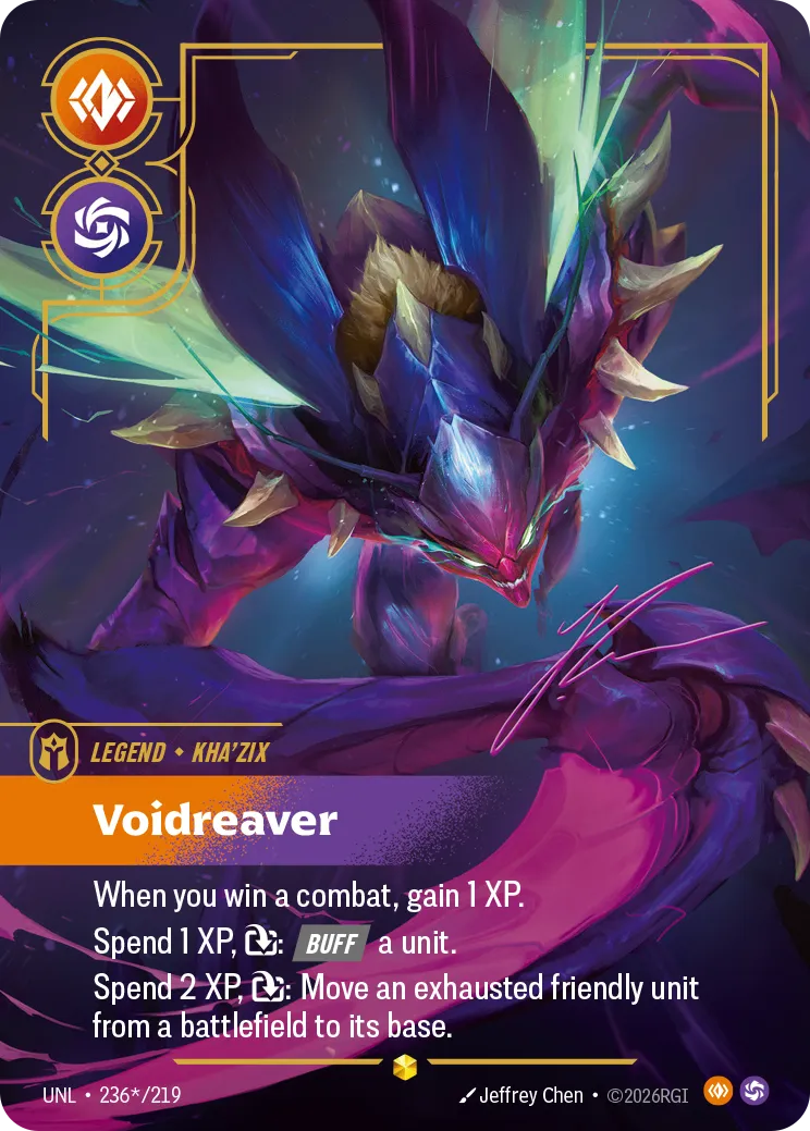 Riftbound Legend: Kha'Zix – Voidreaver