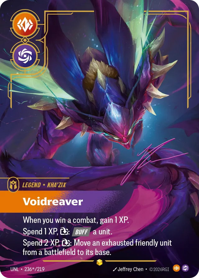 Riftbound Legend: Kha'Zix – Voidreaver