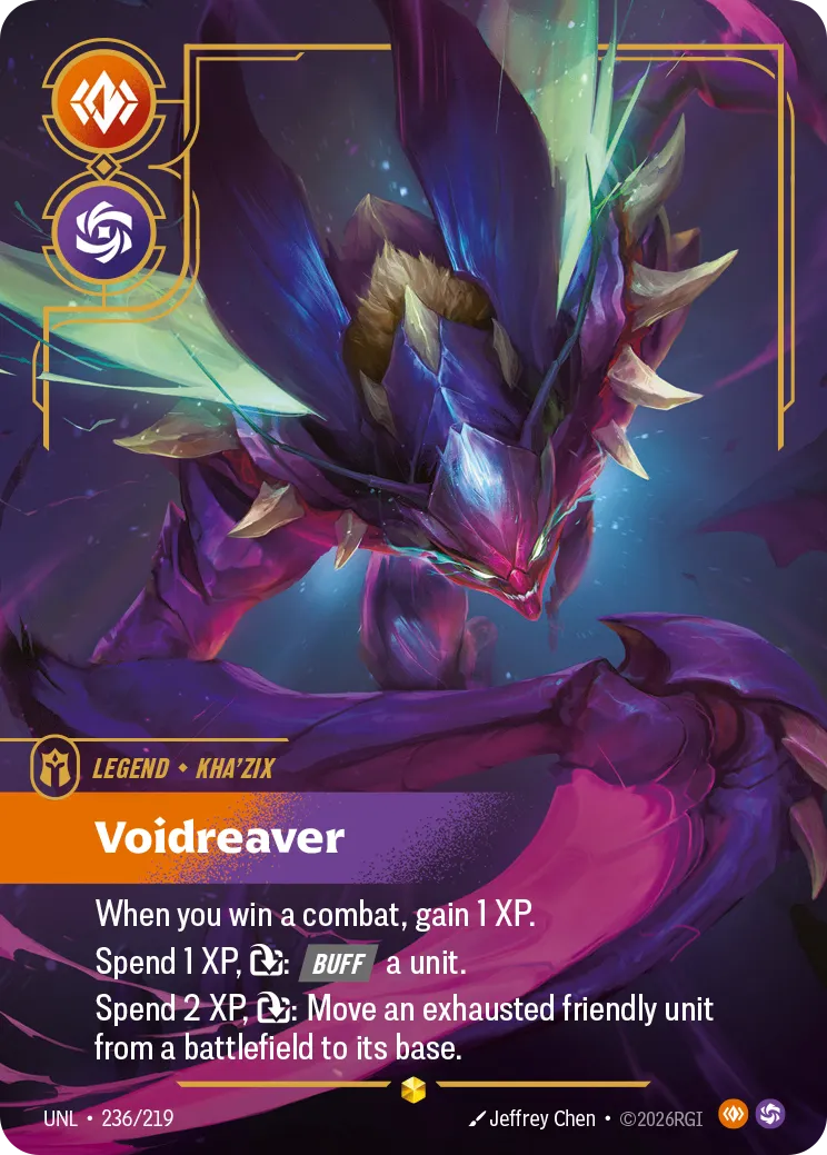 Riftbound Legend: Kha'Zix – Voidreaver