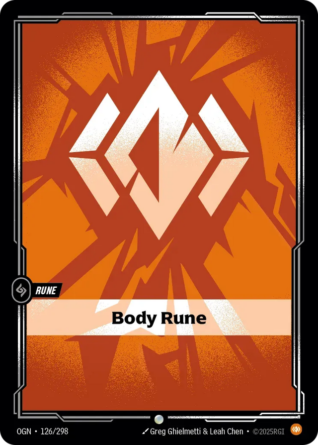 Riftbound Rune: Body Rune