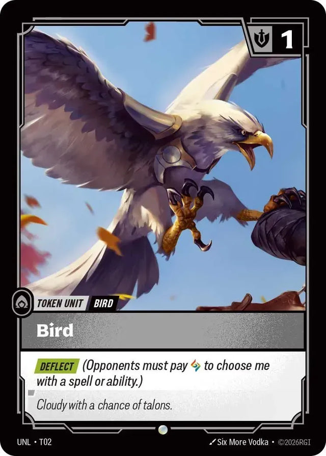 Riftbound Unit: Bird // Gold