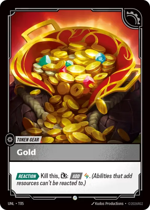 Riftbound Gear: Gold // Reflection