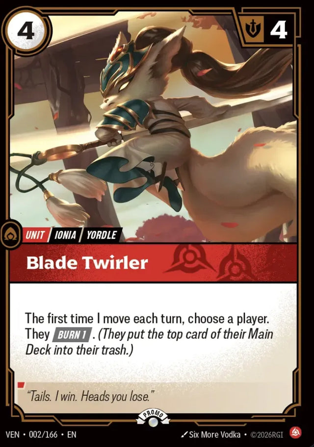 Riftbound promo: Blade Twirler