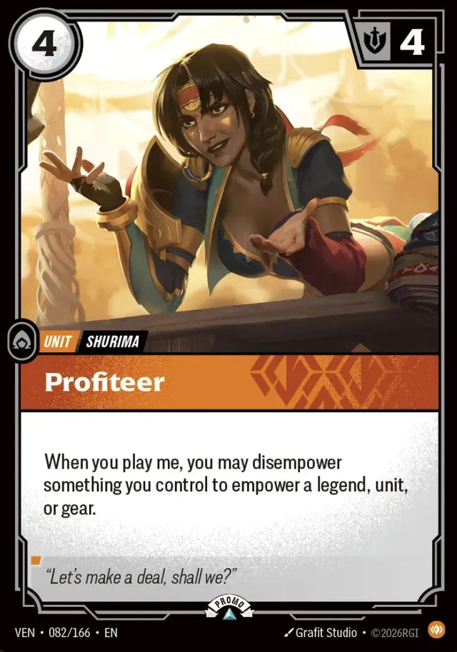 Riftbound promo: Profiteer
