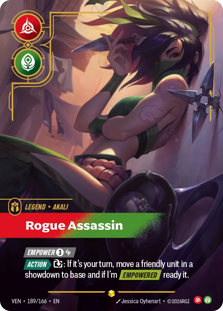 Riftbound Legend: Akali – Rogue Assassin