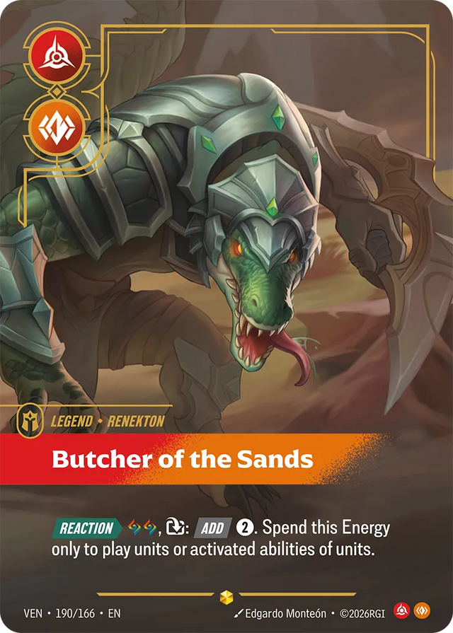 Riftbound Legend: Renekton – Butcher of the Sands