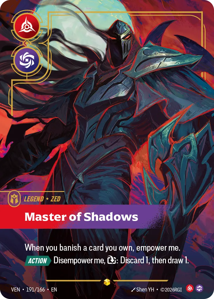Riftbound Legend: Zed – Master of Shadows