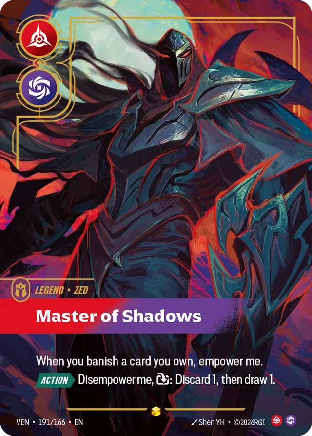 Riftbound Legend: Zed – Master of Shadows