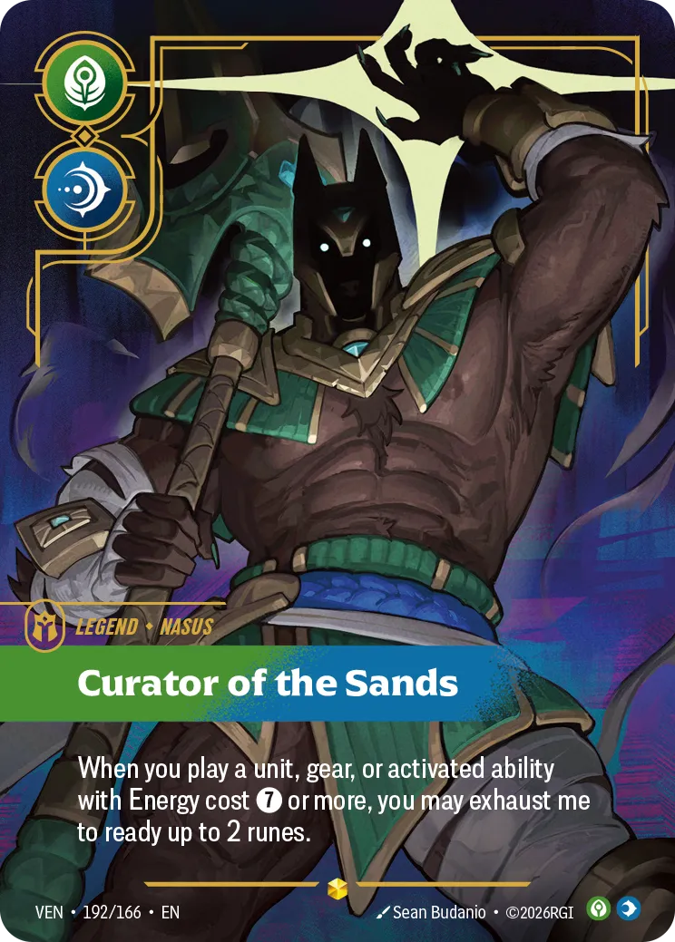 Riftbound Legend: Nasus – Curator of the Sands