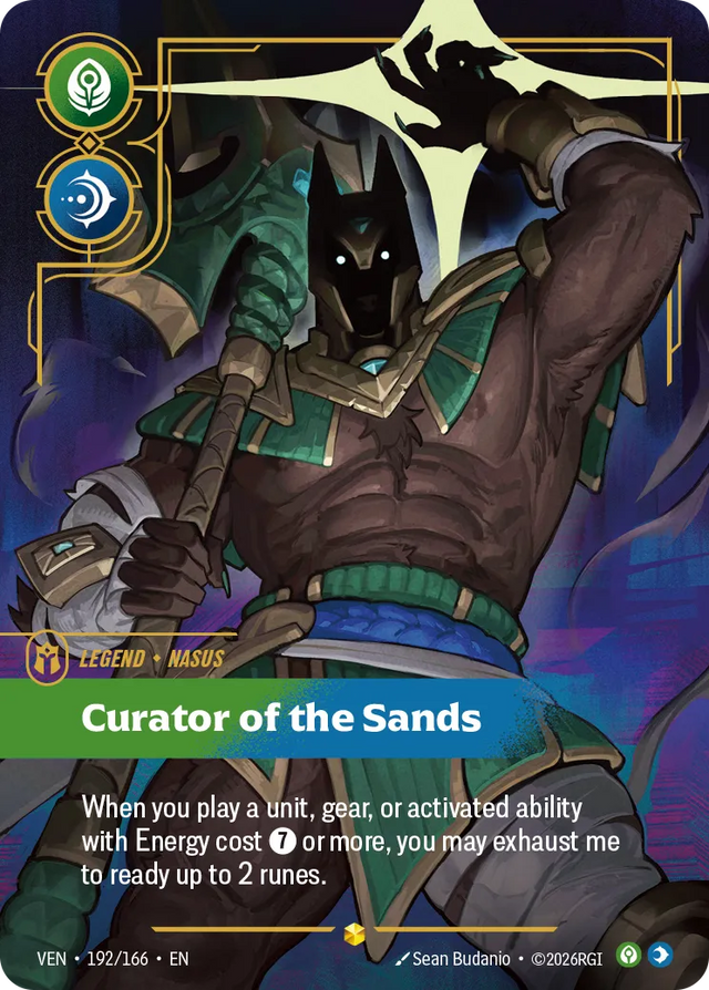 Riftbound Legend: Nasus – Curator of the Sands