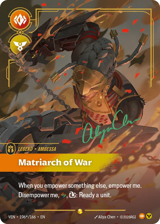 Riftbound Legend: Ambessa – Matriarch of War
