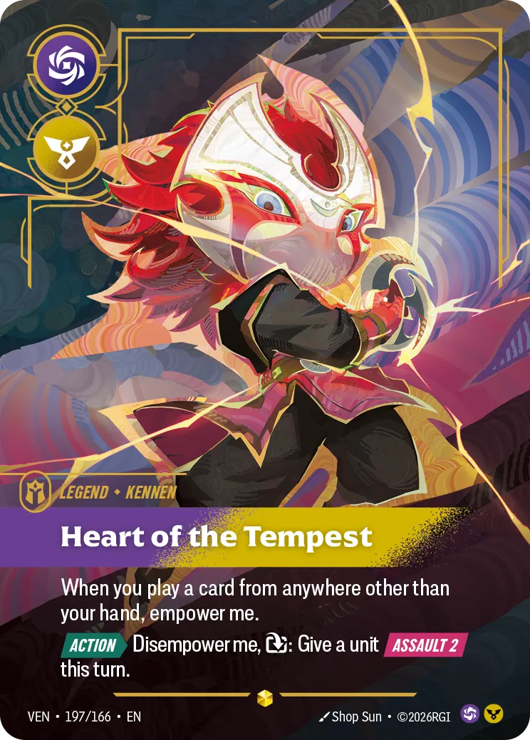 Riftbound Legend: Kennen – Heart of the Tempest