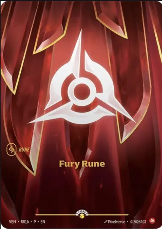 Riftbound promo: Fury Rune