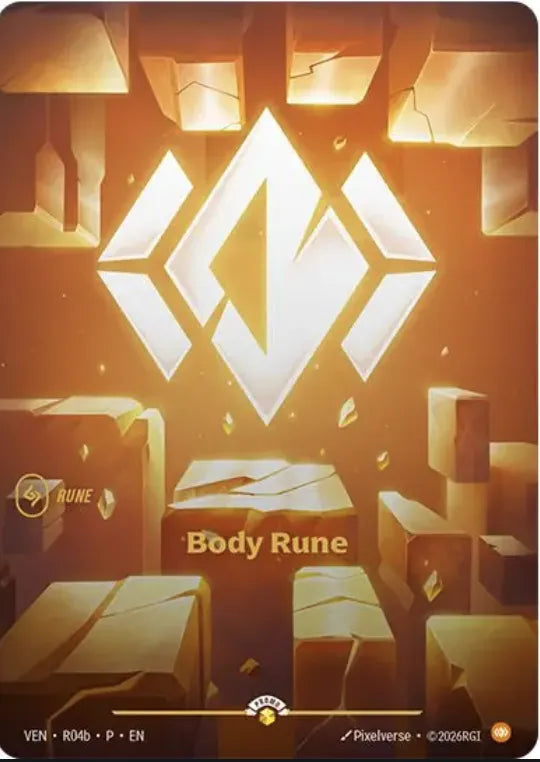 Riftbound promo: Body Rune