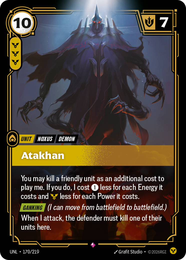 Riftbound Unit: Atakhan