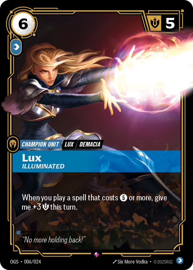 Riftbound Champion Unit: Lux