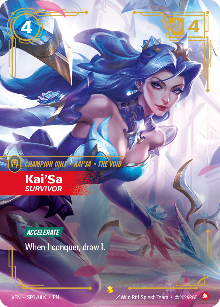 Riftbound Champion Unit: Kai'Sa