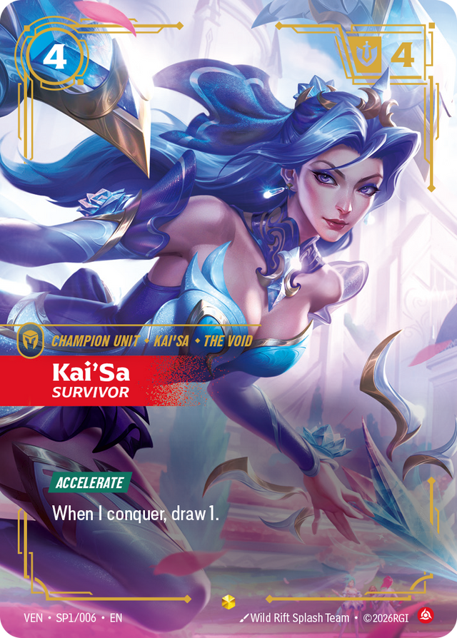Riftbound Champion Unit: Kai'Sa