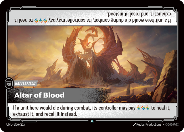 Riftbound Battlefield: Altar of Blood