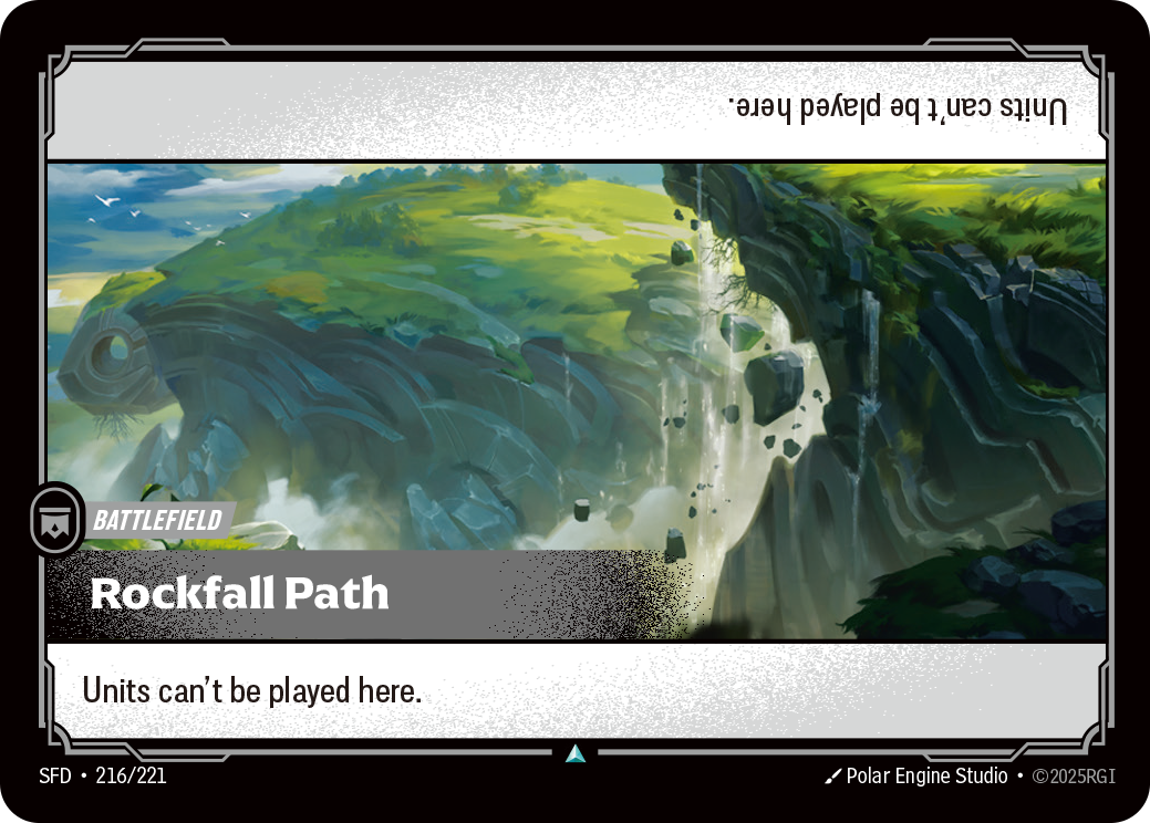 Riftbound Battlefield: Rockfall Path