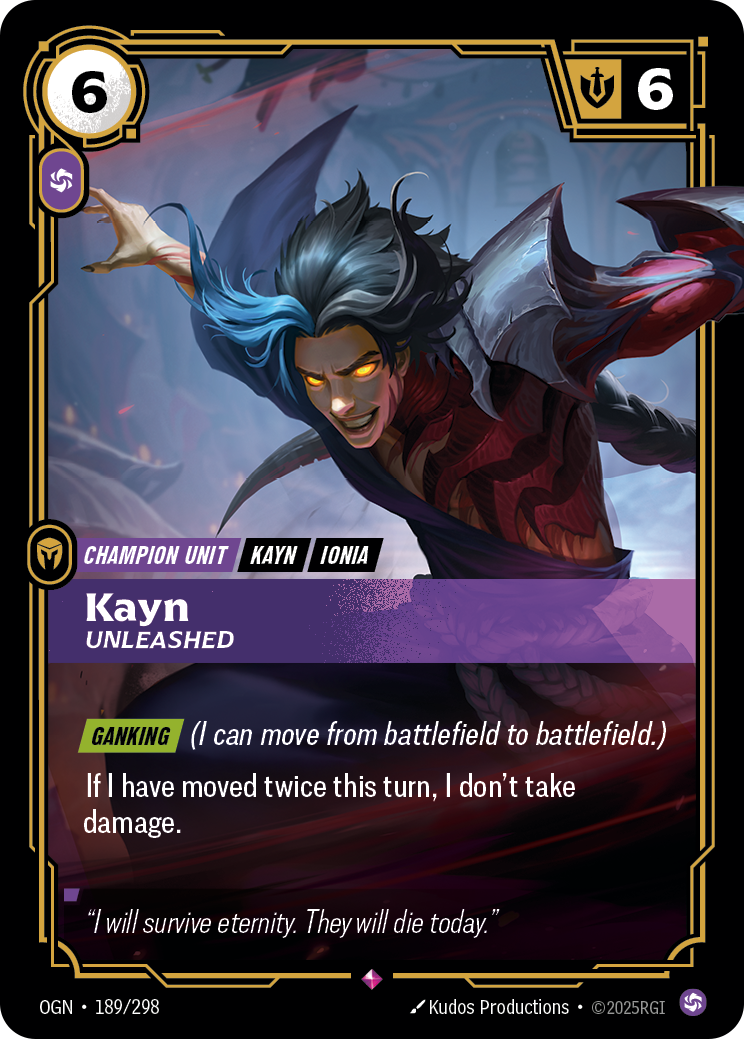 Riftbound Champion Unit: Kayn
