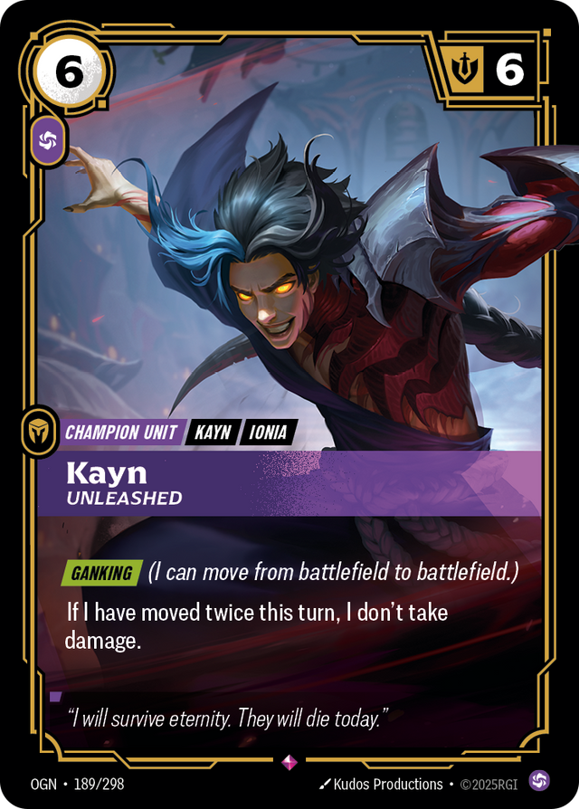 Riftbound Champion Unit: Kayn