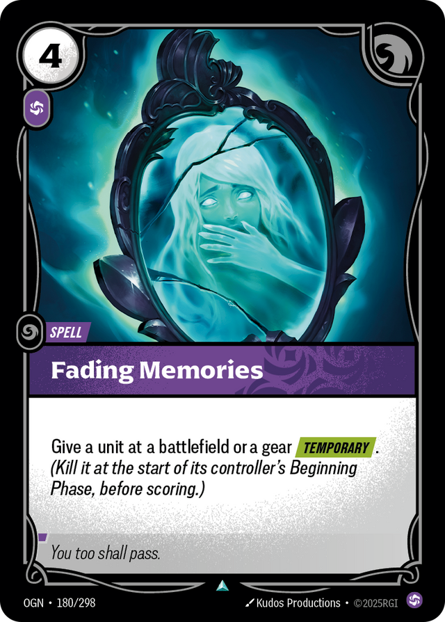 Riftbound Spell: Fading Memories