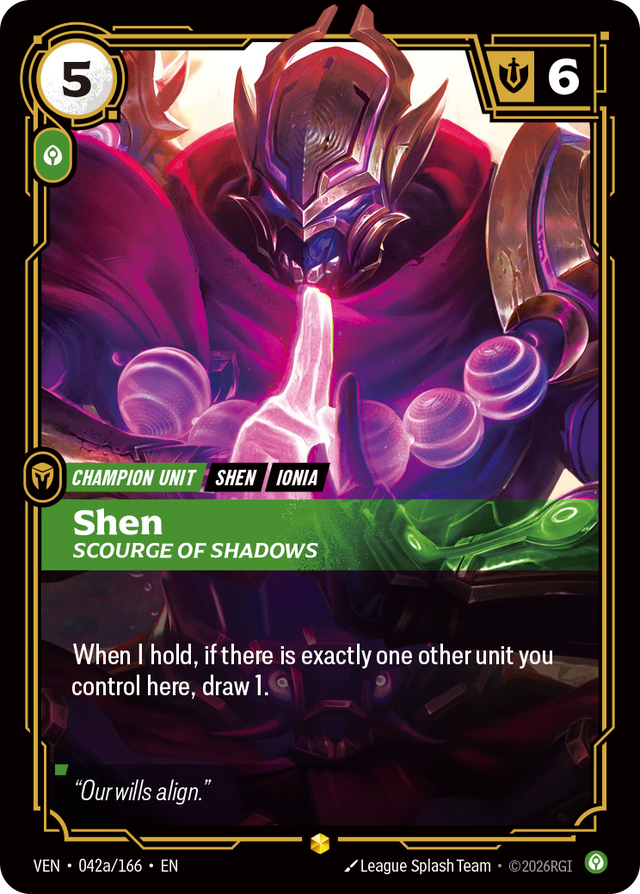 Riftbound Champion Unit: Shen