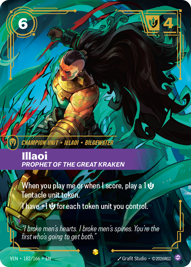 Riftbound Champion Unit: Illaoi