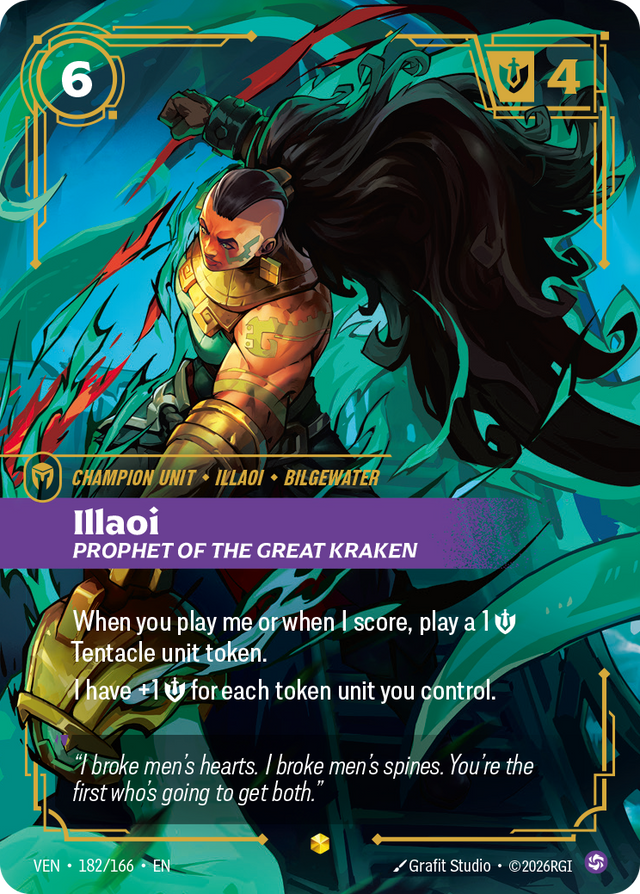 Riftbound Champion Unit: Illaoi