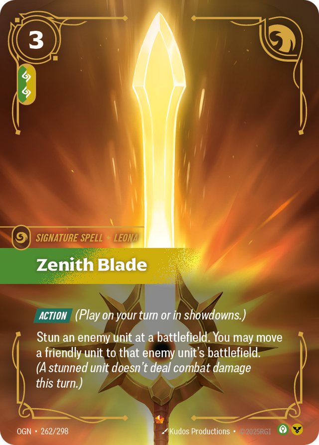 Riftbound Spell: Zenith Blade