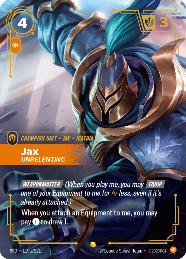 Riftbound Champion Unit: Jax
