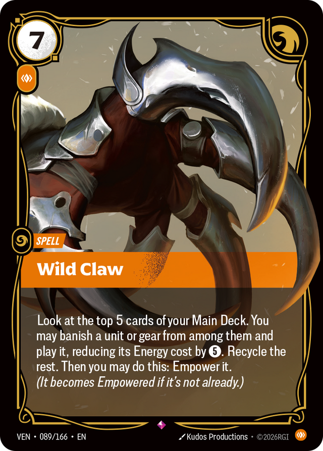 Riftbound Spell: Wild Claw