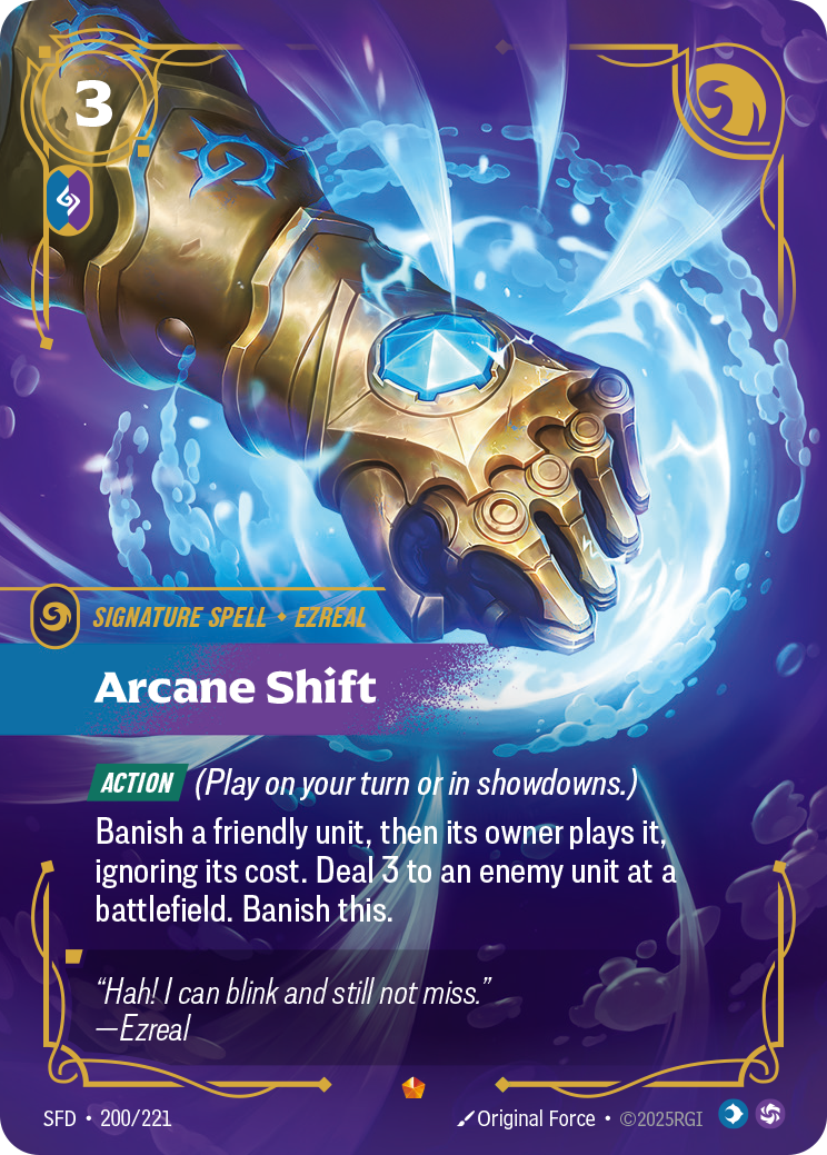 Riftbound Spell: Arcane Shift