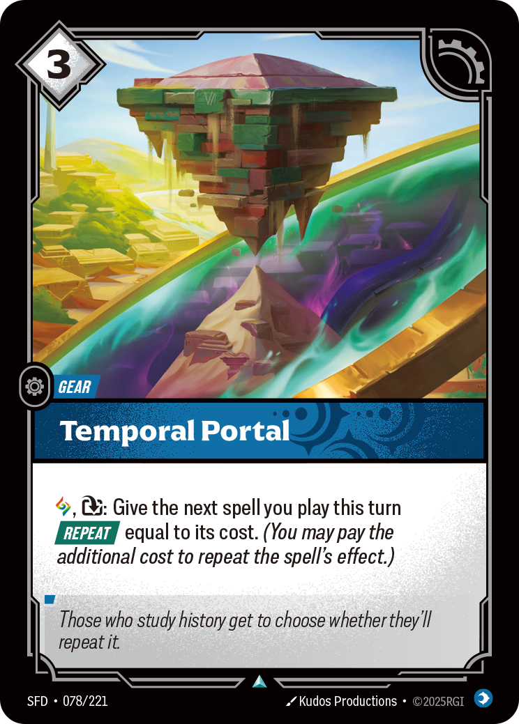 Riftbound Gear: Temporal Portal