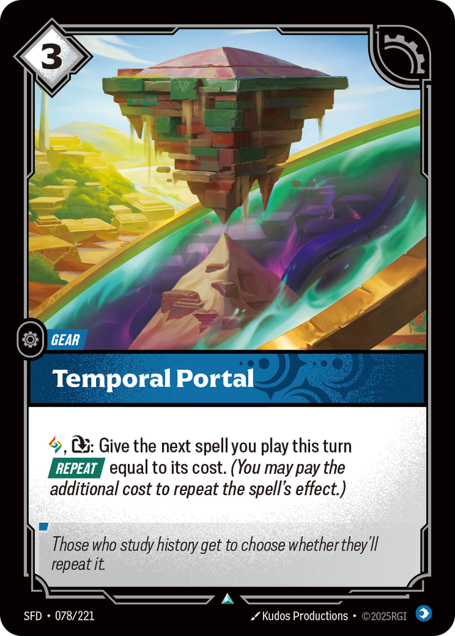 Riftbound Gear: Temporal Portal
