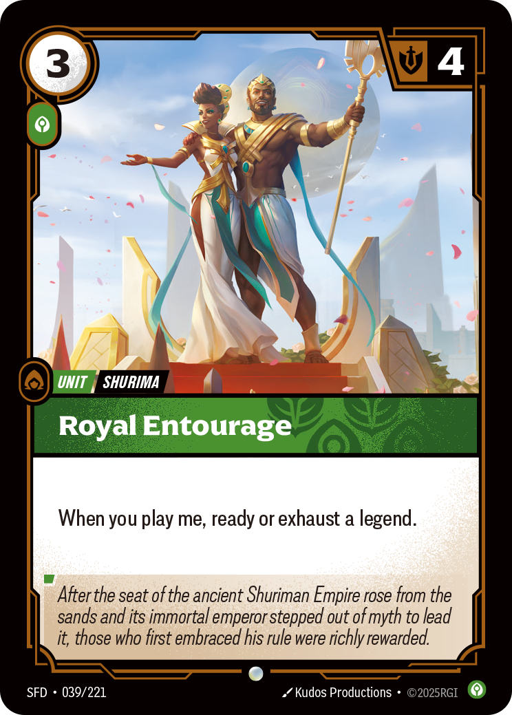 Riftbound Unit: Royal Entourage